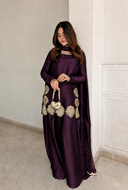 Velora Silk Suit Set with Dupatta