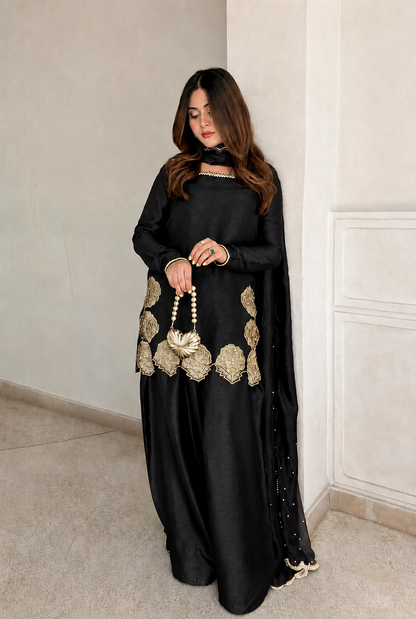 Velora Silk Suit Set with Dupatta