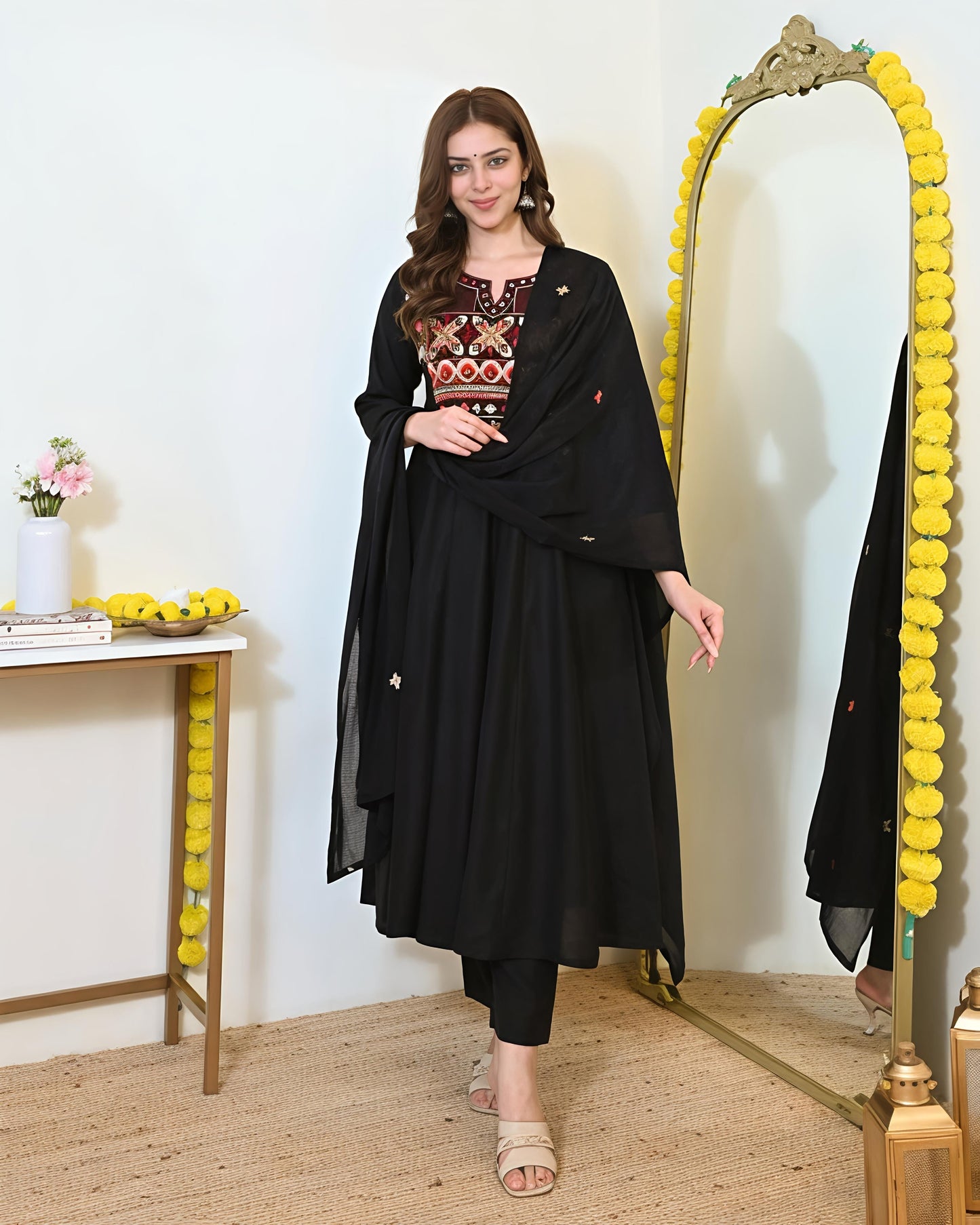 Artisanal Gotapatti Work Suit Set(SWSK45)
