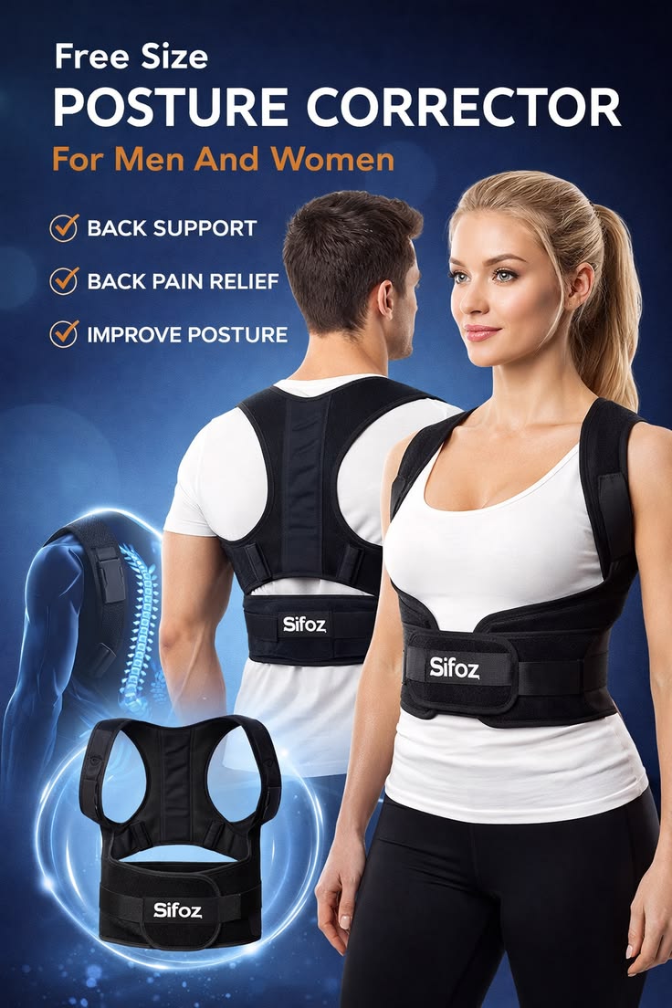 Posture Corrector for Shoulder Belt For Men & Women